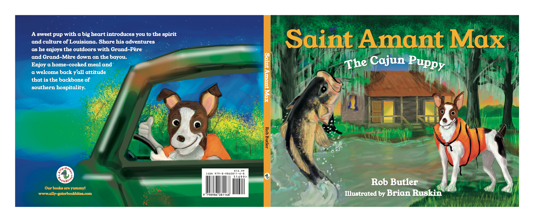 Saint Amant Max the Cajun Puppy